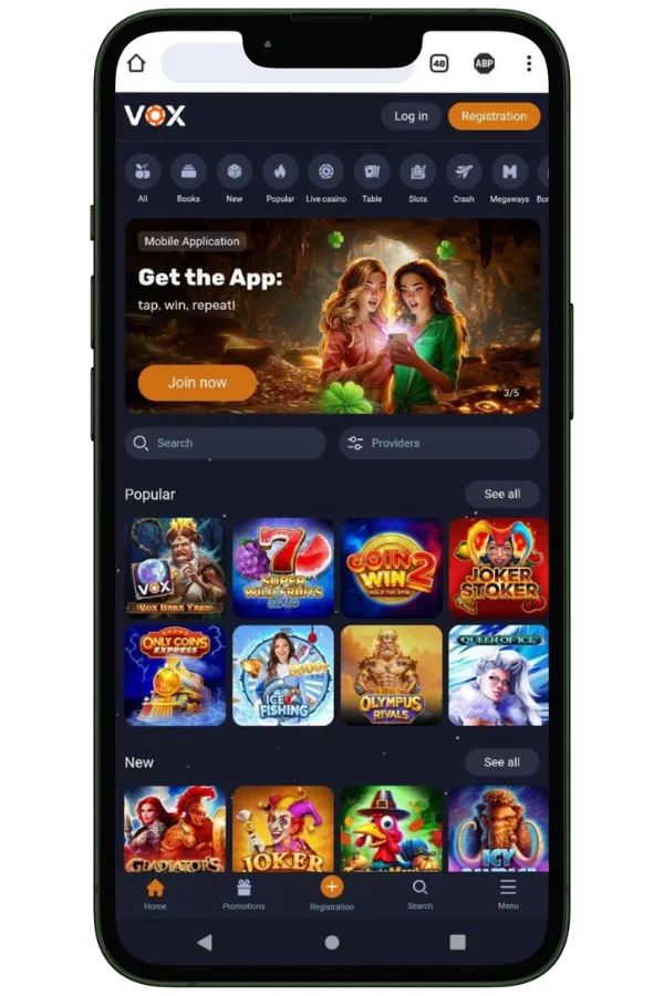 Vox Casino App